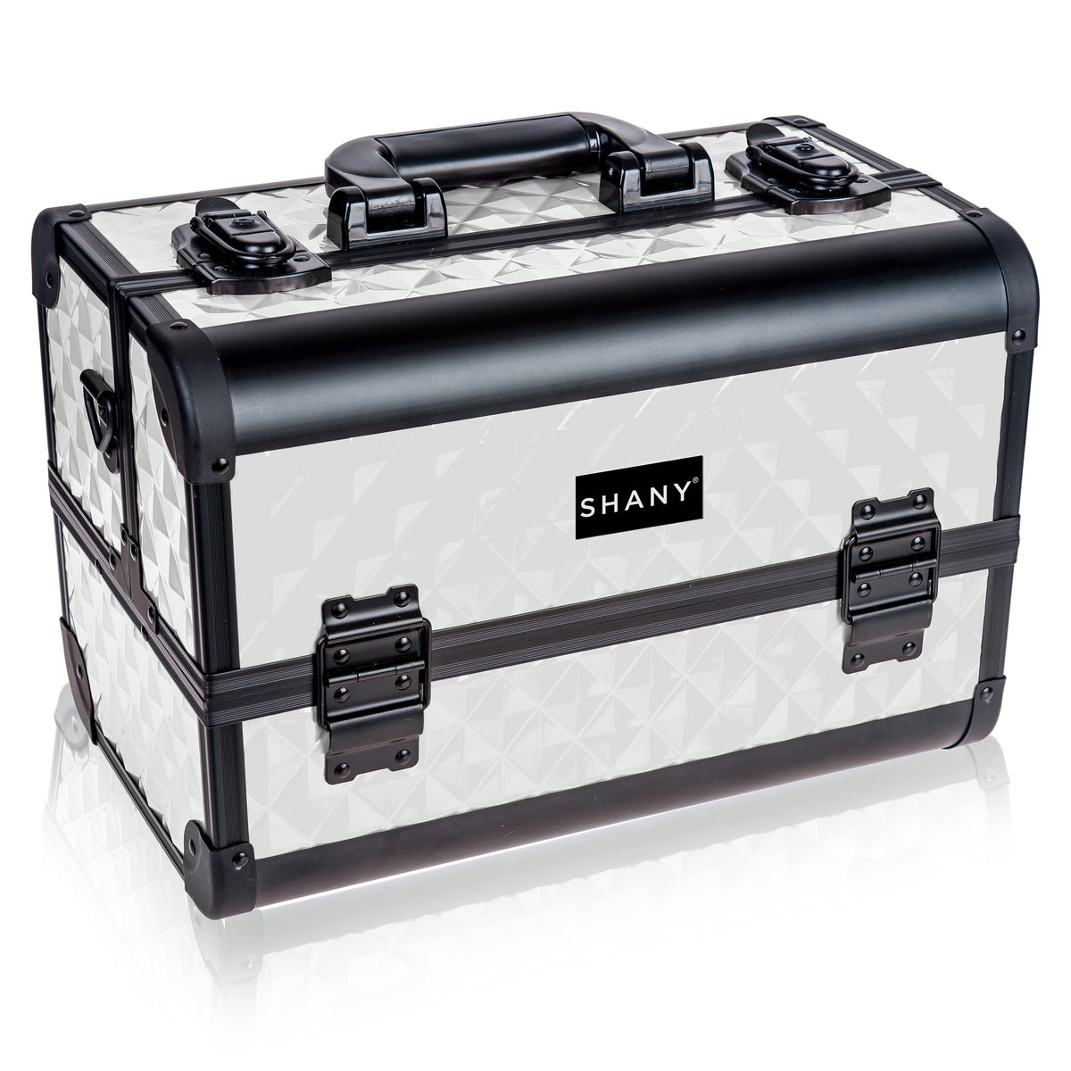 SHANY Fantasy Collection Makeup Train Case in Pure White