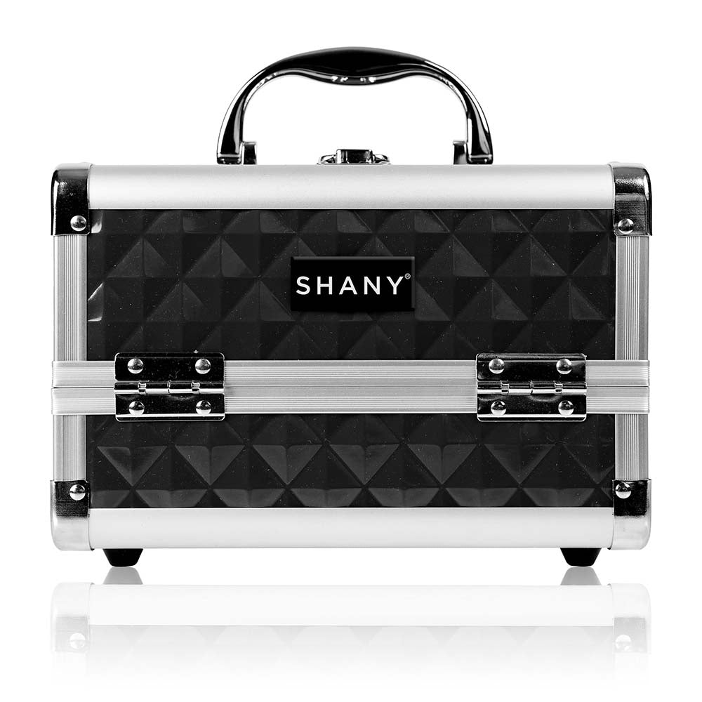 SHANY Chic Makeup Train Case with Mirror in Black