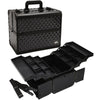 Professional Makeup Train Case W/ 3 Tier Dividing Tray