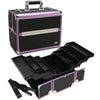 Professional Makeup Train Case W/ 3 Tier Dividing Tray