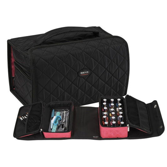 Black Nail Artist Foldout Workstation