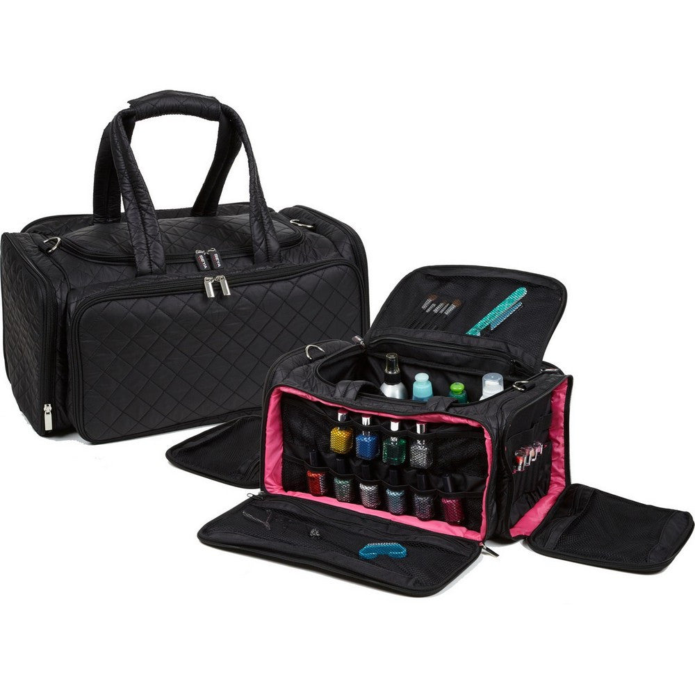 Black Nail Polish Travel Bag