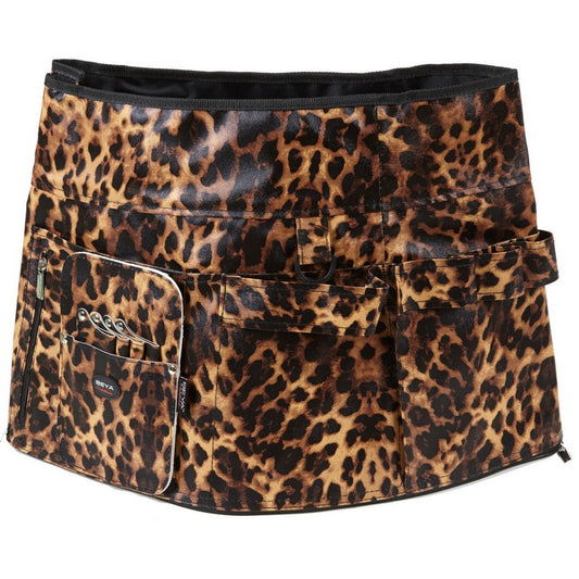 Leopard Makeup Artist Tool Belt & Brush Holder