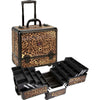 Professional Rolling Cosmetic Case w/ 8 Trays