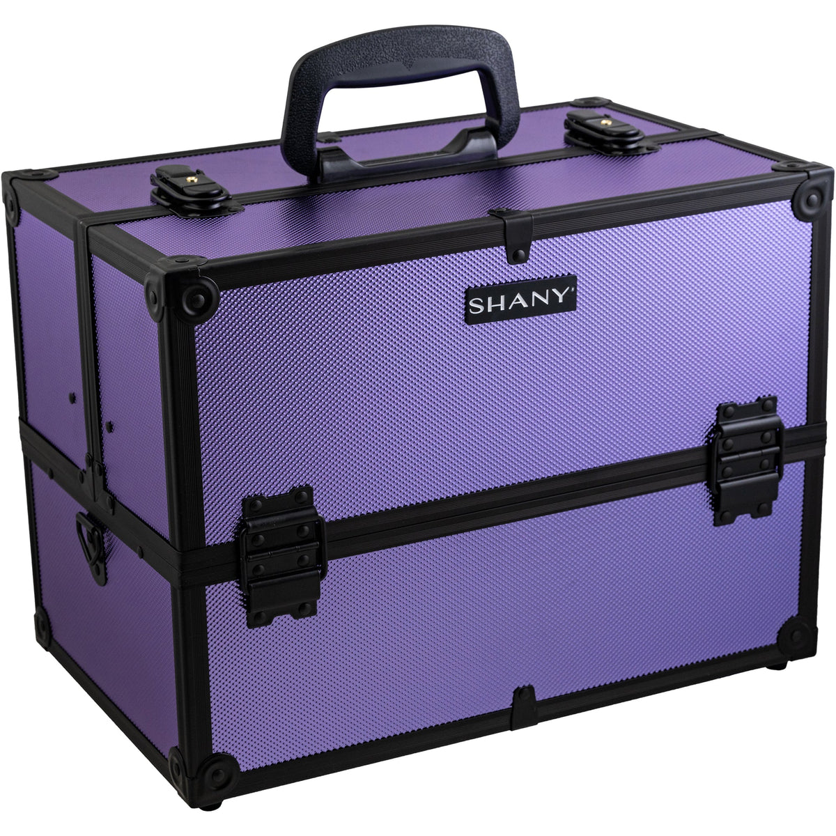SHANY Essential Pro Makeup Train Case in Purple