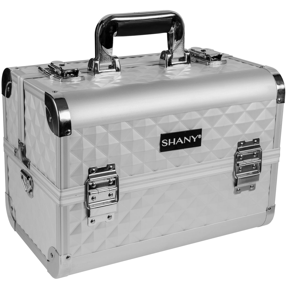 SHANY Fantasy Collection Makeup Train Case in Silver