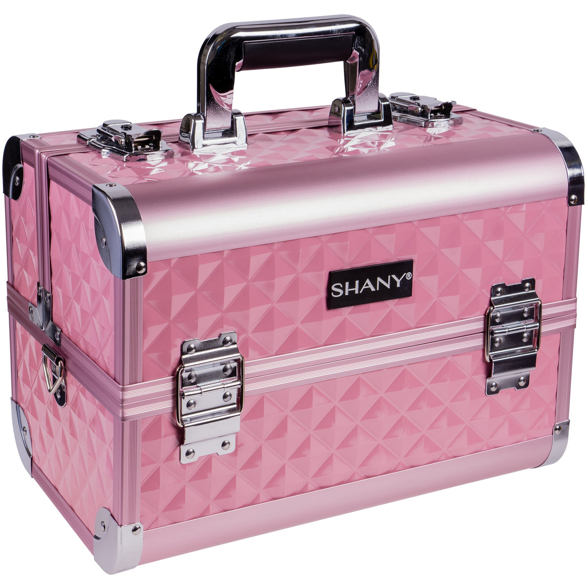 SHANY Fantasy Collection Makeup Train Case in Soft Pink