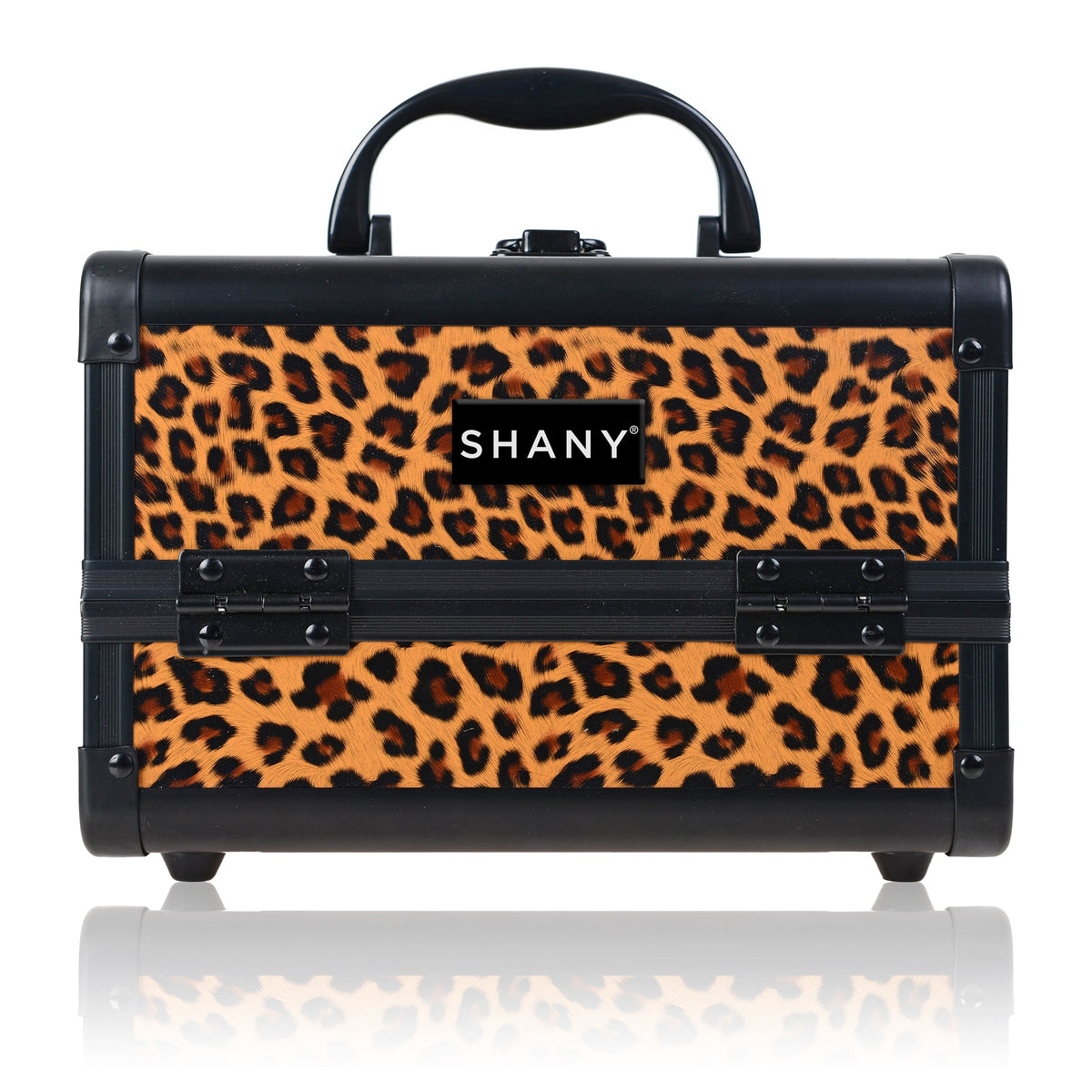 SHANY Chic Makeup Train Case with Mirror in Leopard