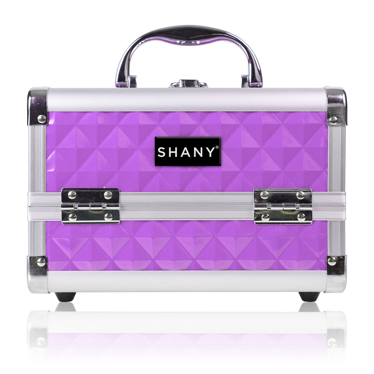 SHANY Chic Makeup Train Case with Mirror in Purple