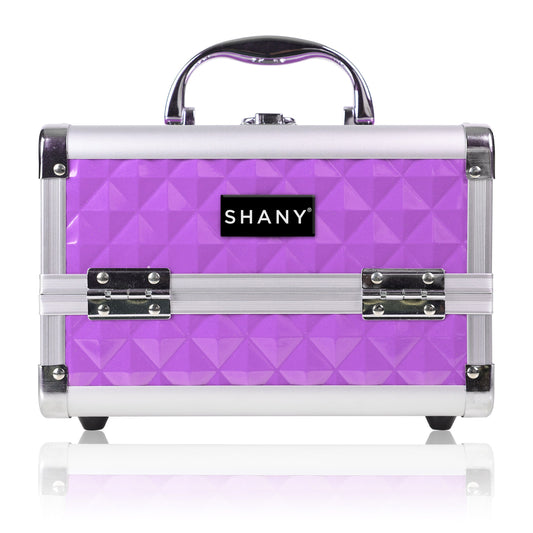 SHANY Chic Makeup Train Case with Mirror in Purple