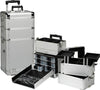 Professional 3 in 1 Rolling Makeup Case with Drawers