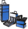 Professional 3 in 1 Rolling Makeup Case with Drawers