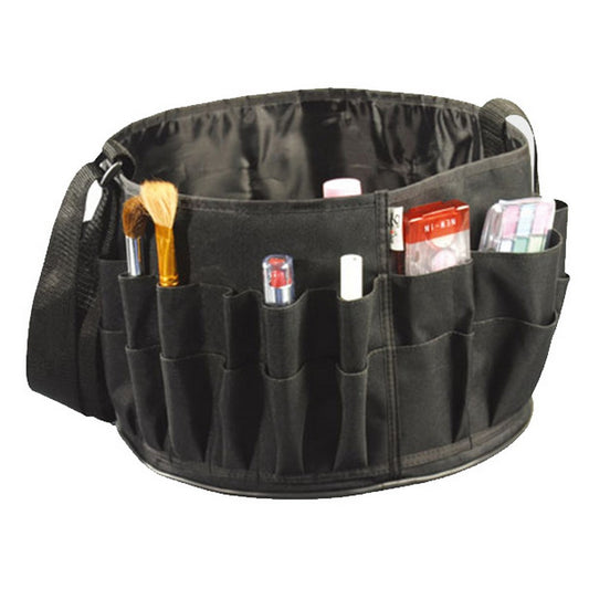 Large Black Nylon Set Makeup Bag