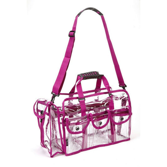 Purple Large Carry-All Makeup Set Bag