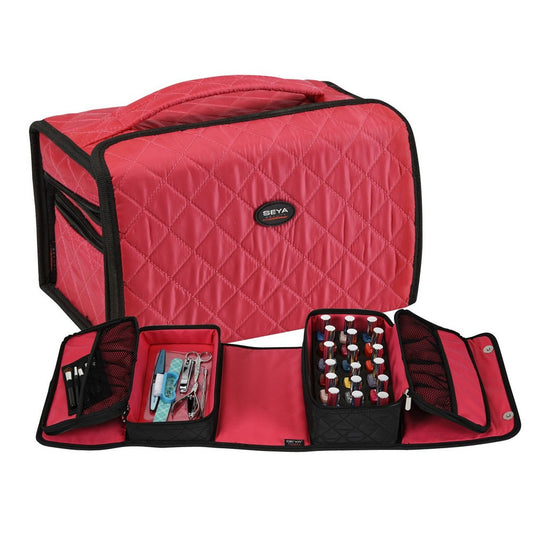 Pink Nail Artist Foldout Workstation