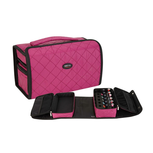 Purple Nail Artist Foldout Workstation