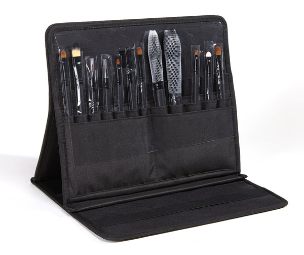 Adjustable Fold Out Standing Portable Makeup Brush Set